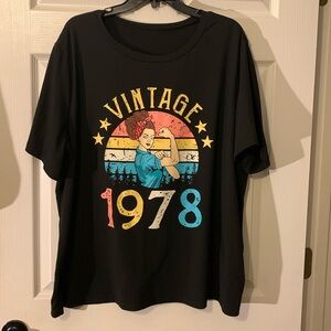 3XL Vintage 1978 Tee